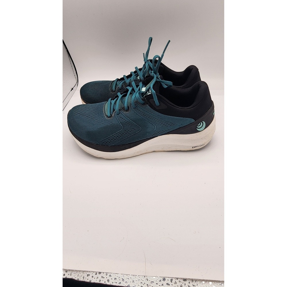 Topo Athletic Phantom 2 Emerald White Running Shoes Womens 8 5mm Drop Sneakers